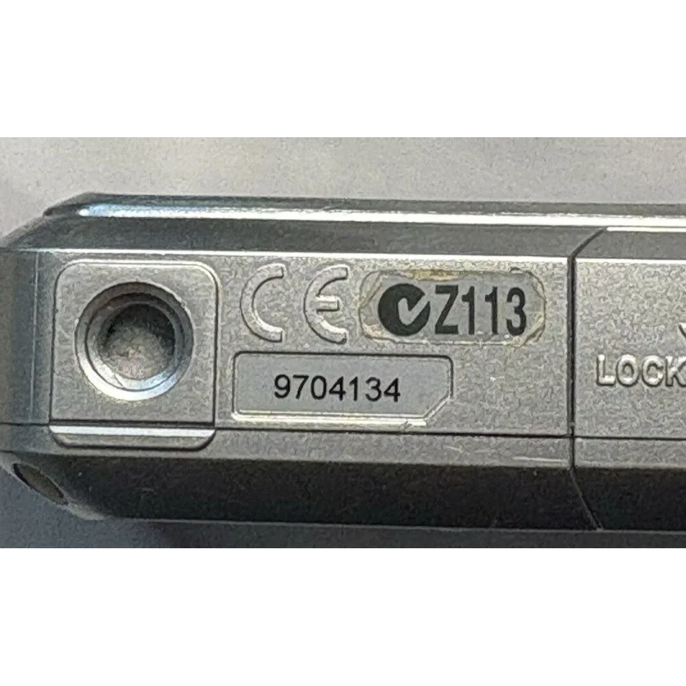 Pentax Optio WPi 6.0MP Waterproof Compact Digital Camera Silver Untested